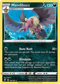Mandibuzz 120  SWSH02 Rebel Clash - Rare
