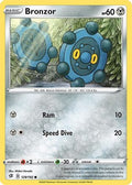 Bronzor 129  SWSH02 Rebel Clash - Common