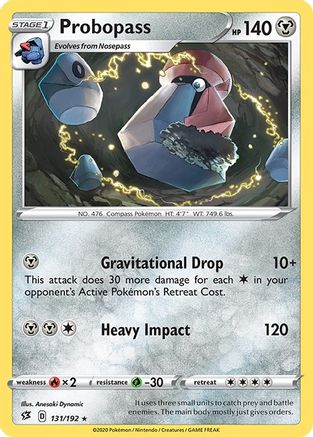Probopass/192  SWSH02 Rebel Clash - Rare