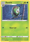 Dartrix 012  - Reverse Holofoil SWSH03 Darkness Ablaze - Uncommon