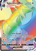 Salamence VMAX (Secret) 194  - Holofoil SWSH03 Darkness Ablaze - Secret Rare