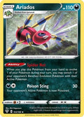 Ariados 103  - Reverse Holofoil SWSH03 Darkness Ablaze - Uncommon