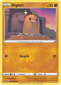Diglett 084  SWSH03 Darkness Ablaze - Common