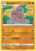 Dugtrio 085  - Reverse Holofoil SWSH03 Darkness Ablaze - Uncommon