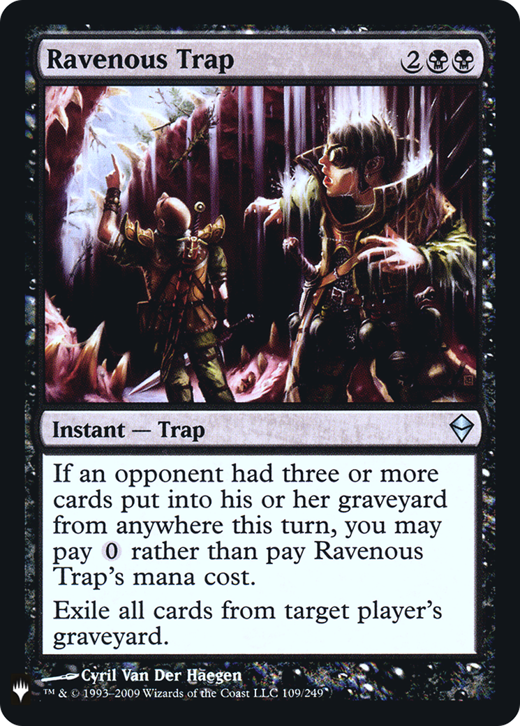 Ravenous Trap (LIST-109) - The List Foil