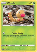 Weedle 002  - Reverse Holofoil Champions Path - Common
