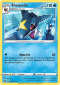 Sharpedo 012  - Reverse Holofoil Champions Path - Uncommon