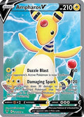 Ampharos V (Full Art) 171  - Holofoil SWSH04 Vivid Voltage - Ultra Rare