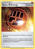 Stone Fighting Energy 164  - Reverse Holofoil SWSH04 Vivid Voltage - Uncommon