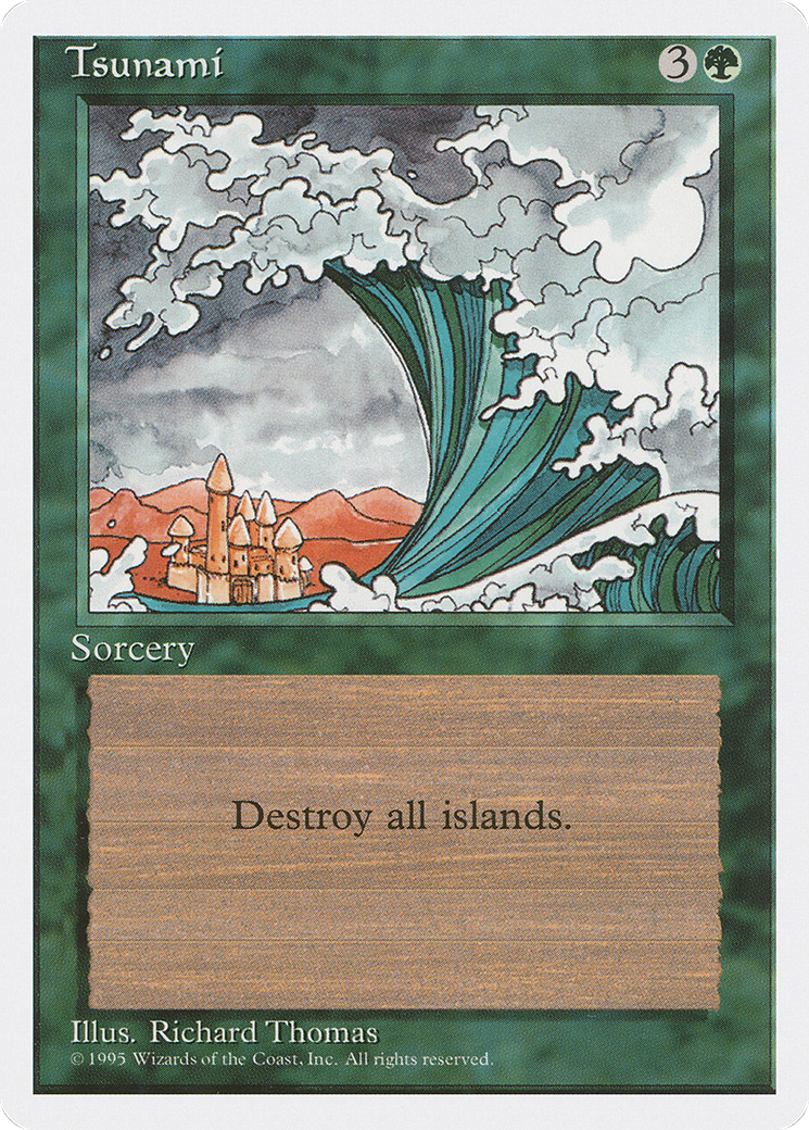 Tsunami (4ED-162) - Fourth Edition