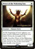 Priest of the Wakening Sun (PRE-027) - Ixalan Promos Foil