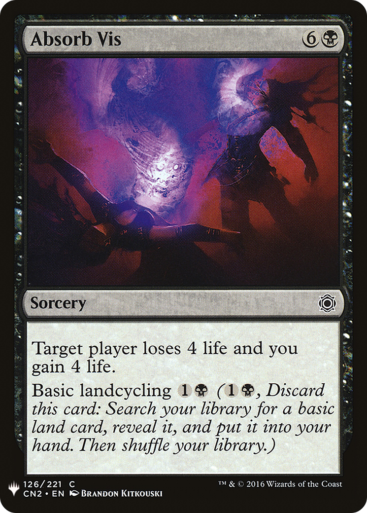 Absorb Vis (LIST-126) - The List