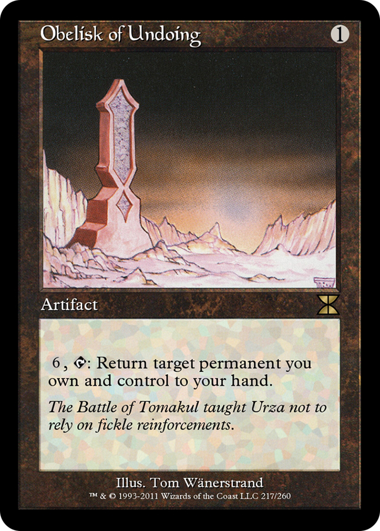 Obelisk of Undoing (ME4-217) - Masters Edition IV