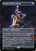 Sword of Fire and Ice (Borderless) (2XM-365) - Double Masters (Borderless)