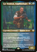Gor Muldrak, Amphinologist (Foil Etched) (CMR-597) - Commander Legends Foil