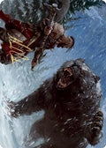 Blizzard Brawl Art Card (Gold-Stamped Signature) (ASKHM-041) - Art Series: Kaldheim