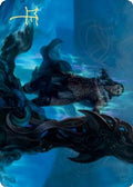 Cosima, God of the Voyage Art Card (Gold-Stamped Signature) (ASKHM-012) - Art Series: Kaldheim