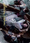 Return Upon the Tide Art Card (Gold-Stamped Signature) (ASKHM-026) - Art Series: Kaldheim