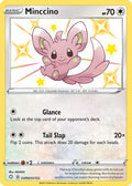Minccino SV093  - Holofoil Shining Fates Shiny Vault - Shiny Holo Rare