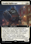 Onakke Oathkeeper (Extended Art) (CMM-755) - Commander Masters: (Extended Art) Foil