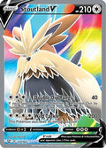 Stoutland V (Full Art) 157  - Holofoil SWSH05 Battle Styles - Ultra Rare