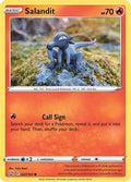 Salandit 027  - Reverse Holofoil SWSH05 Battle Styles - Common