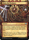 Claim the Firstborn (Foil Etched) (STA-037) - Strixhaven Mystical Archive (Borderless) Foil