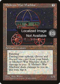 Mishra's War Machine (4BB-) - Fourth Edition Foreign Black Border