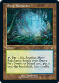 Misty Rainforest (Retro Frame) (Foil Etched) (MH2-438) - Modern Horizons 2 Foil