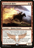 Flamerush Rider (PRE-099) - Fate Reforged Promos Foil