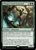 Whisperwood Elemental (MKC-194) - Murders at Karlov Manor Commander