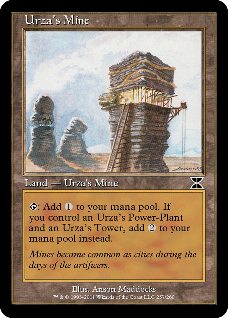Urza's Mine (ME4-257D) - Masters Edition IV Foil
