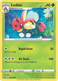 Ledian 005  - Reverse Holofoil SWSH06 Chilling Reign - Uncommon