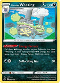 Galarian Weezing 096  SWSH06 Chilling Reign - Rare