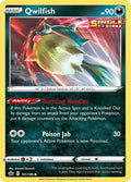 Qwilfish 101  - Reverse Holofoil SWSH06 Chilling Reign - Common