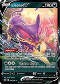 Liepard V 104  - Holofoil SWSH06 Chilling Reign - Ultra Rare