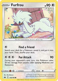 Furfrou 126  - Reverse Holofoil SWSH06 Chilling Reign - Common