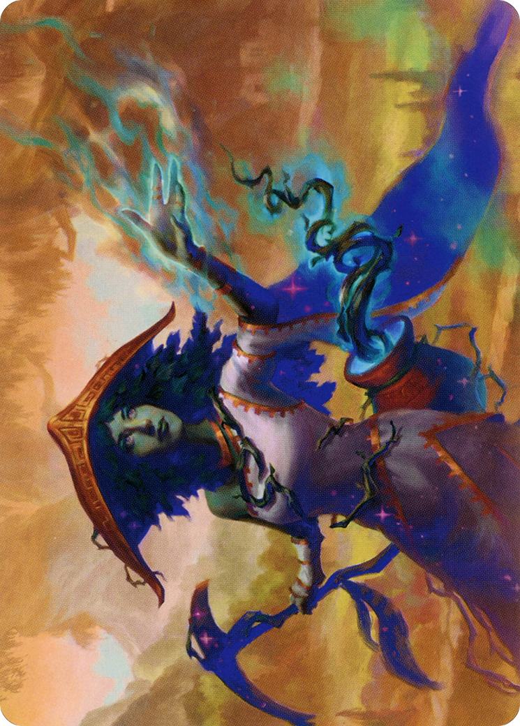 Sythis, Harvest's Hand // Sythis, Harvest's Hand (AMH2-059) - Modern Horizons 2 Art Series (Borderless) Foil