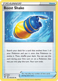 Boost Shake 142  - Reverse Holofoil SWSH07 Evolving Skies - Uncommon
