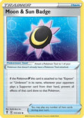 Moon & Sun Badge 151  - Reverse Holofoil SWSH07 Evolving Skies - Uncommon