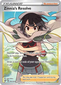 Zinnia's Resolve (Full Art) 203  - Holofoil SWSH07 Evolving Skies - Ultra Rare
