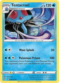 Tentacruel 027  - Reverse Holofoil SWSH07 Evolving Skies - Uncommon