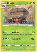 Crustle 012  - Reverse Holofoil SWSH07 Evolving Skies - Uncommon
