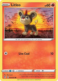 Litleo 022  - Reverse Holofoil SWSH07 Evolving Skies - Common