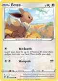Eevee 125  - Reverse Holofoil SWSH07 Evolving Skies - Common