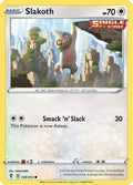 Slakoth 129  - Reverse Holofoil SWSH07 Evolving Skies - Common