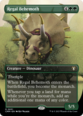 Regal Behemoth (Borderless) (CMM-651) - Commander Masters
