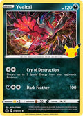 Yveltal 019  - Holofoil Celebrations - Holo Rare