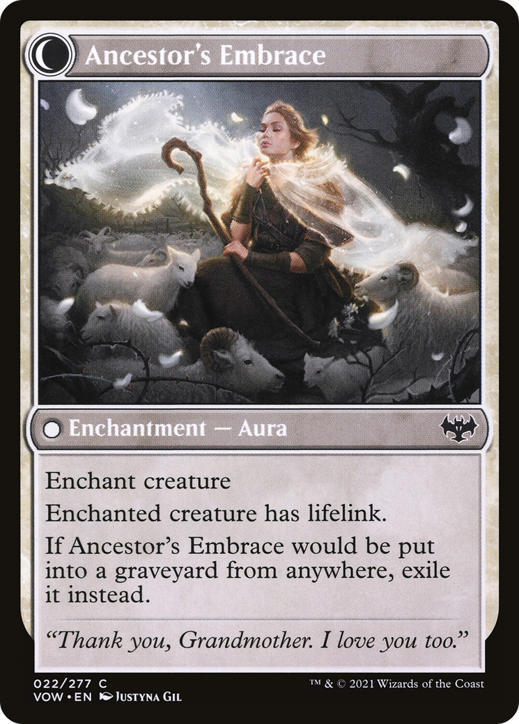 Kindly Ancestor (VOW-022) - Innistrad: Crimson Vow: (Double Faced Transform)