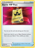 Battle VIP Pass 225  - Reverse Holofoil SWSH08 Fusion Strike - Uncommon